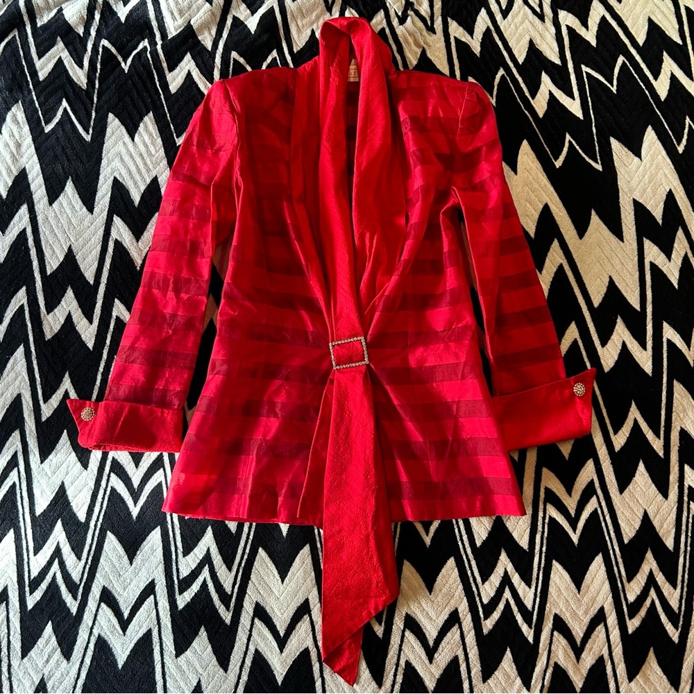 Pol' Atteu Vintage 90s Jacket - Red